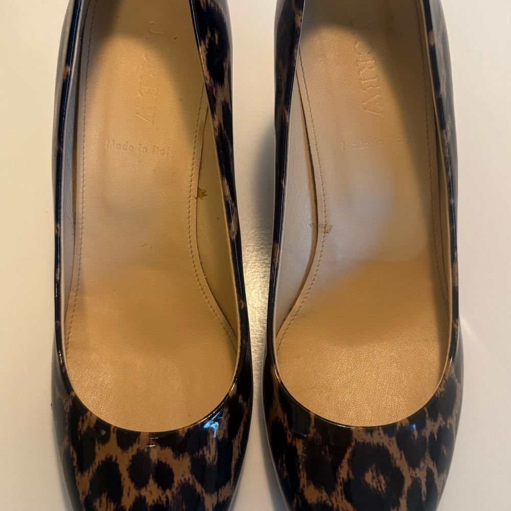 J. Crew Leopard Print Heels